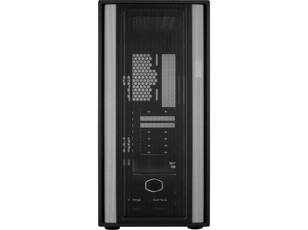 Cooler Master MasterBox 600 Lite - Mid tower - utvidet ATX (E-ATX) - sidepanel med vindu (herdet glass) - ingen strømforsyning (ATX) - svart - USB/lyd
