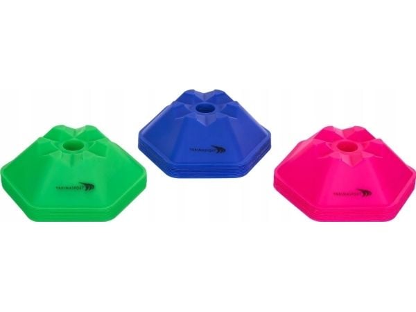 YakimaSport sopp-knopper sekskantede multifunksjonelle 10 stk grønn