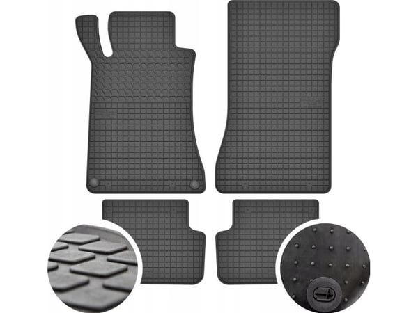 GeyerHosaja gummigulvmatter til Mercedes Benz C W203 (2000-2007)