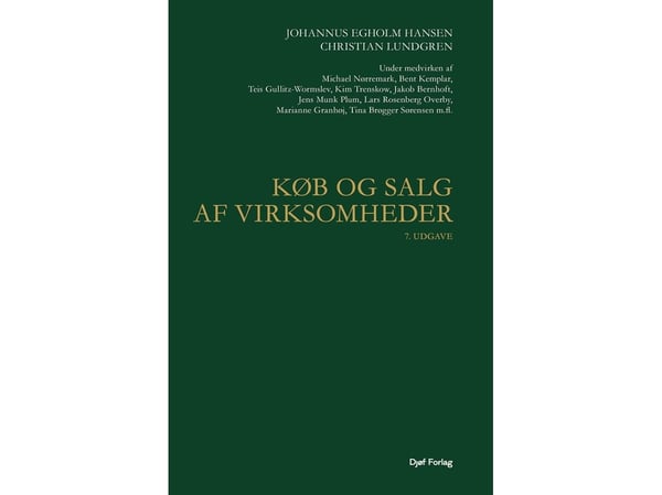 Kjøp og salg av bedrifter | Johannus Egholm Hansen, Christian Lundgren | Språk: Dansk