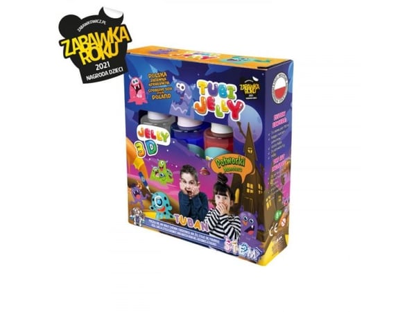Tuban 3-färgs Tubi Jelly-set - Monstrai (TU3318)