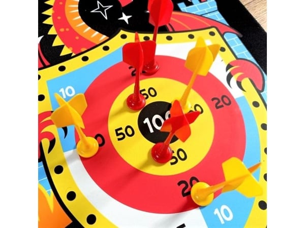 JANOD Dragons magnetic dartboard, Plast, Frankrike, 440 mm, 40 mm, 650 mm, 1 stykker