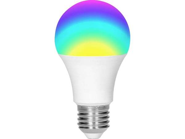 Orno LED-pære 5,5W E27 500 lm RGB+W, Tuya Smart Wi-Fi