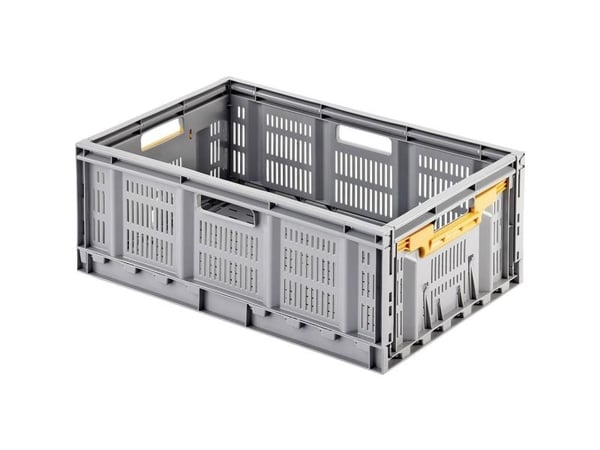 Alutec 05120 klaffboks (L x B x H) 400 x 600 x 230 mm grå 1 stk Alutec 05120 klaffboks (L x B x H) 400 x 600 x 230 mm grå 1 stk
