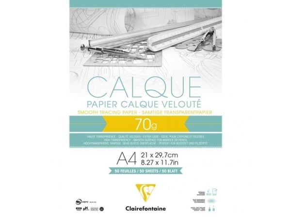 Clairefontaine 96500C, 50 ark Clairefontaine 96500C, 50 ark