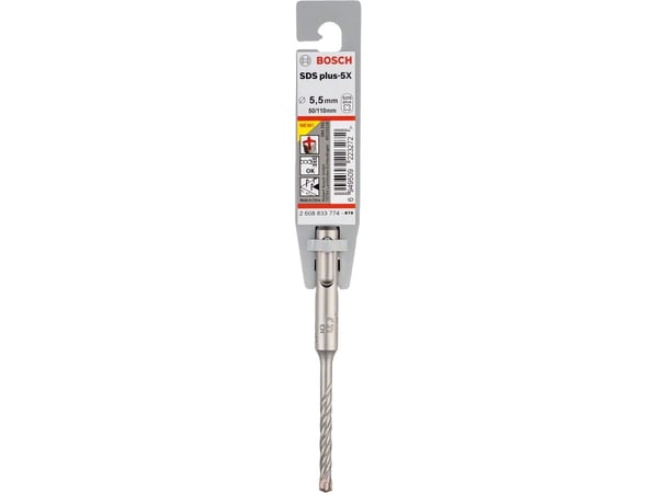 Bosch SDS-plus-5X - Bor - for betong, murverk, forsterket betong - 5.5 mm - SDS-plus - lengde: 110 mm