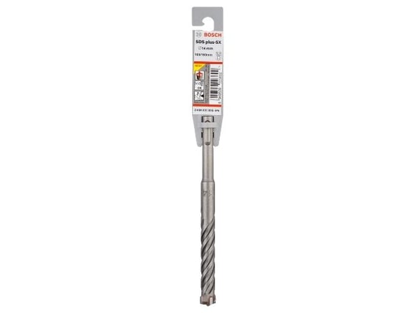 Bosch 2 608 833 816, Rotasjons hammer, Hammer drill bit, 1,4 cm, 160 mm, Murstein, Betong, Stein, 10 cm