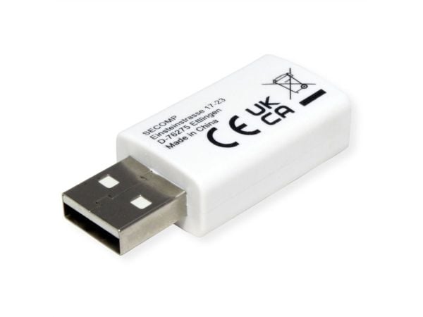 VALUE 11.99.8332, Portblockerare, USB typ A, Vit, 1 st, 6,4 g