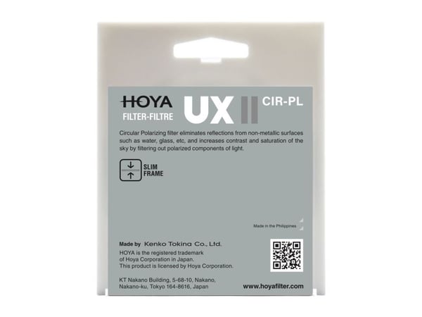 Hoya UX II - Suodatin - pyöreä polarisaattori - 72 mm