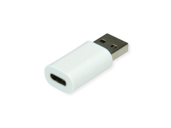 VALUE 11.99.8339, Portin lukitsin, USB A-tyyppi, Valkoinen, 1 kpl, 18 mm, 37 mm