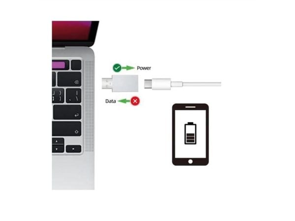 VALUE 11.99.8339, Portin lukitsin, USB A-tyyppi, Valkoinen, 1 kpl, 18 mm, 37 mm