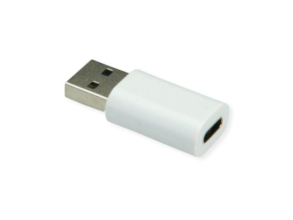 VALUE 11.99.8339, Portin lukitsin, USB A-tyyppi, Valkoinen, 1 kpl, 18 mm, 37 mm