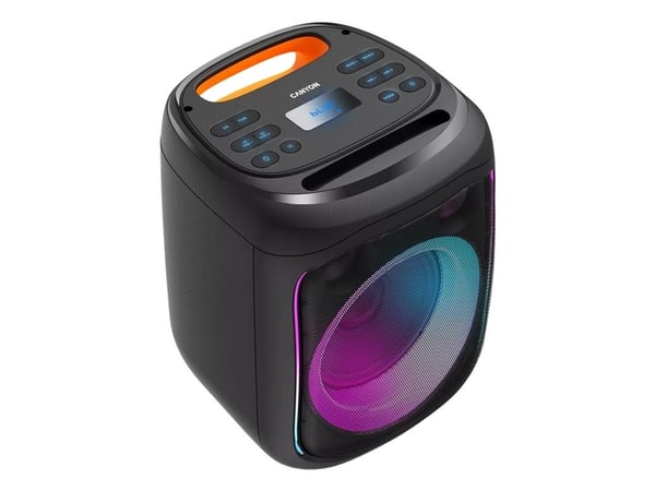 Canyon OnFun 5 - Selskapshøyttaler - for bærbar bruk - trådløs - Bluetooth - 40 watt - svart, oransje