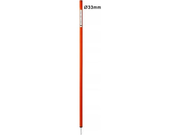 YakimaSport ELITE 33mm harjoittelu- ja slalomtolppa 170cm tolppa Punainen