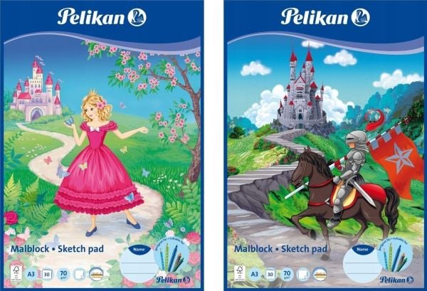 Pelikan 137661, Kunstark/-papir, 70 g/m², 30 ark