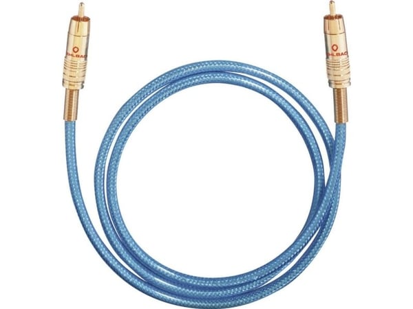 OEHLBACH 10701, RCA, Hankjønn, RCA, Hankjønn, 1,5 m, Blå