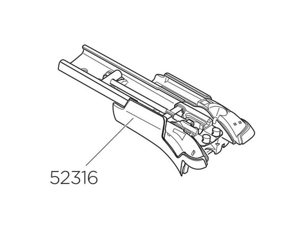 Thule fod venstre WingBar 958 edge