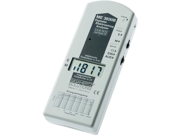 Gigahertz Solutions ME 3830B låg frekvens (LF) elektrosmogmätare