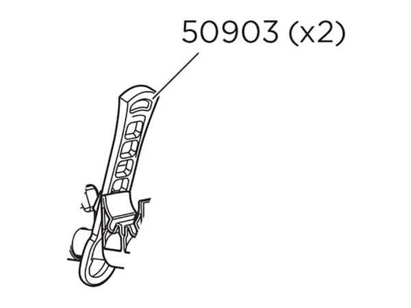 Thule kumihihna f/rms 2kpl
