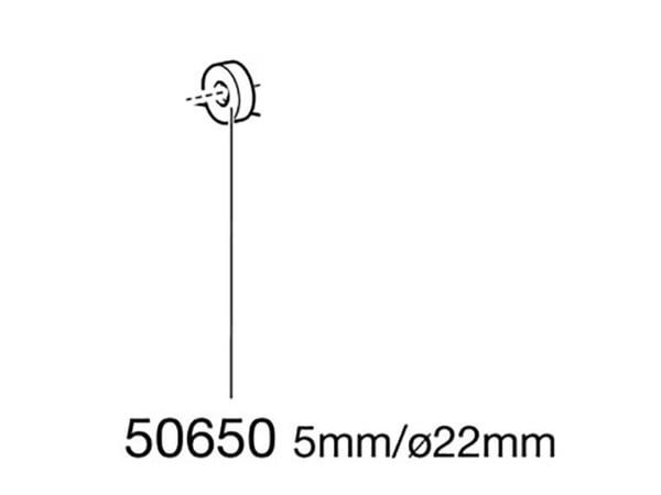 Thule plastskive 5mm ø20mm