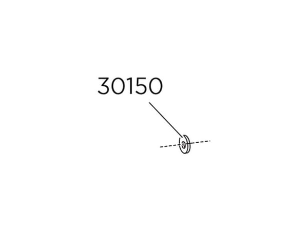 Thulen aluslevy ø20x4mm