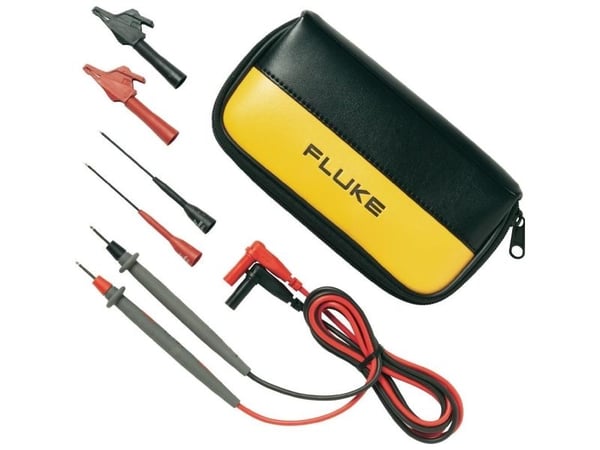 Fluke TL80A, Testausjohdin, Banaaniliittimet, CAT II, EN/IEC 61010-031:2002 +A1:2008, Fluke 175. 177, 179, 287, 289, 705, 707, 707Ex, 709, 709H, 71...