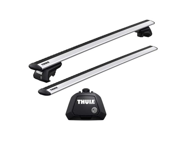 Thule Wingbar Evo kattotelinepaketti kaiteelle 135cm