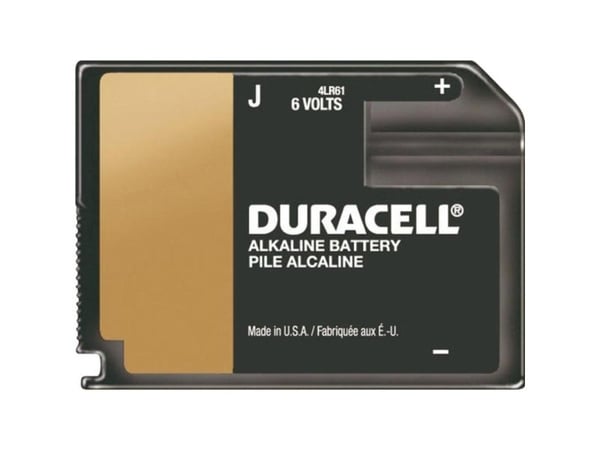 Duracell Security - Batteri J - Alkalisk - 500 mAh