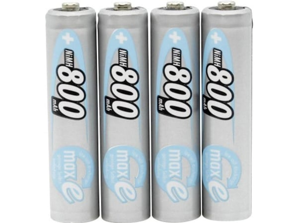 ANSMANN maxE - Batteri 4 x AAA - NiMH - (oppladbart) - 800 mAh