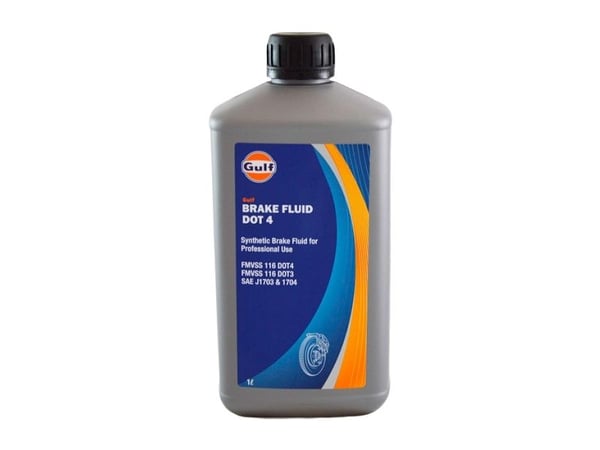 Gulf super bremsevæske dot4 - 1 liter