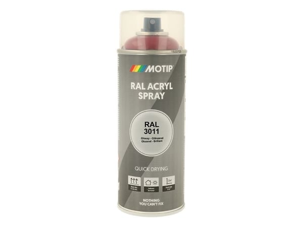 Motip Ral 3011 high gloss brown red