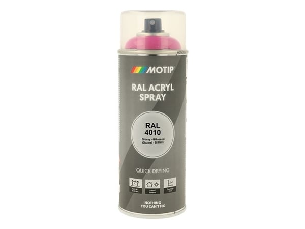 Motip Ral 4010 kiiltävä telemagenta