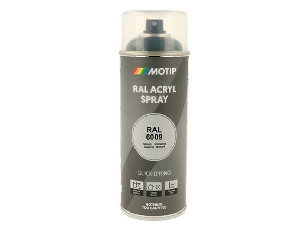 Motip Ral 6009 high gloss fir green