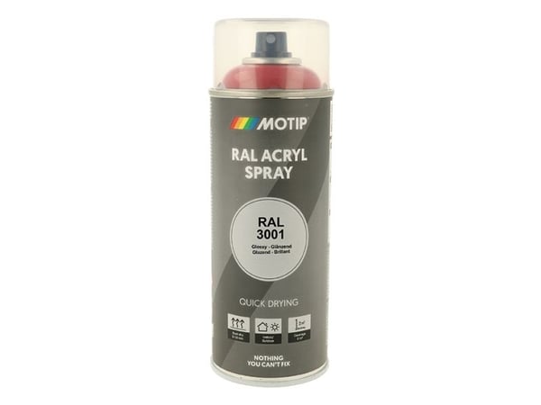Motip Ral 3001 high gloss signal red