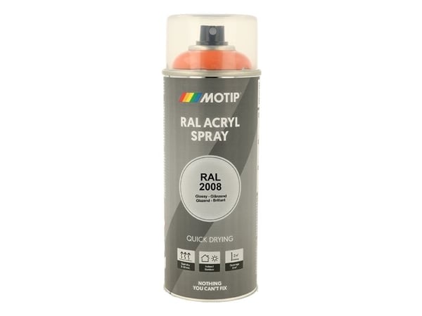 Motip Ral 2008 high gloss light red orange
