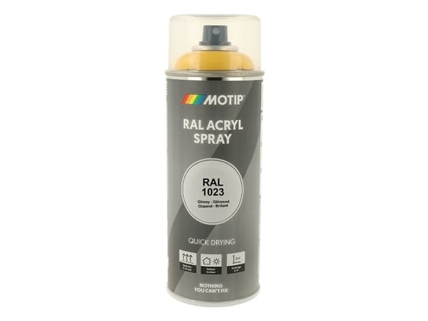 Motip Ral 1023 high gloss traffic yellow