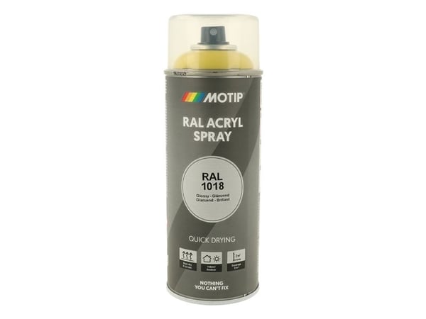 Motip Ral 1018 high gloss zinc yellow