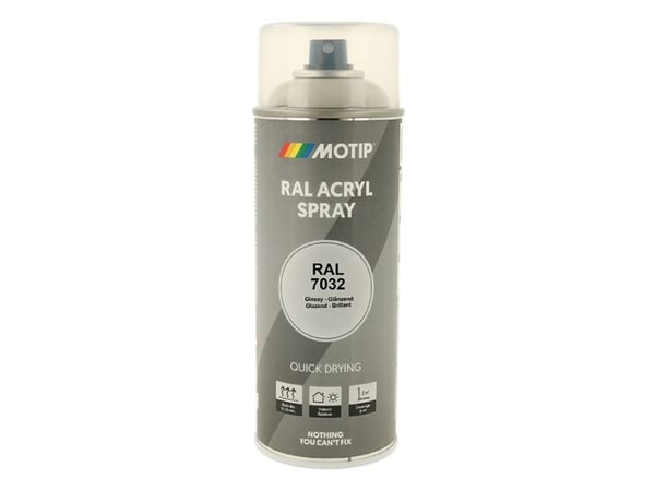 Motip Ral 7032 high gloss flint grey