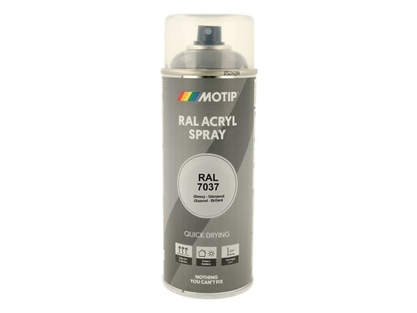 Motip Ral 7037 high gloss dust grey