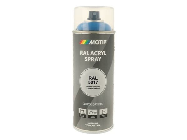 Motip Ral 5017 high gloss traffic blue
