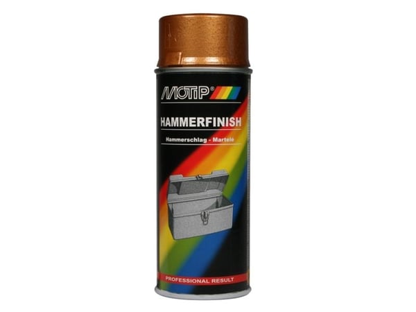 Motip Hammerlak spray guld 400ml.