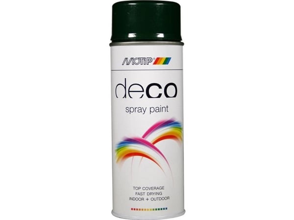 Motip deco Ral 6009 stærk grøn 400ml.
