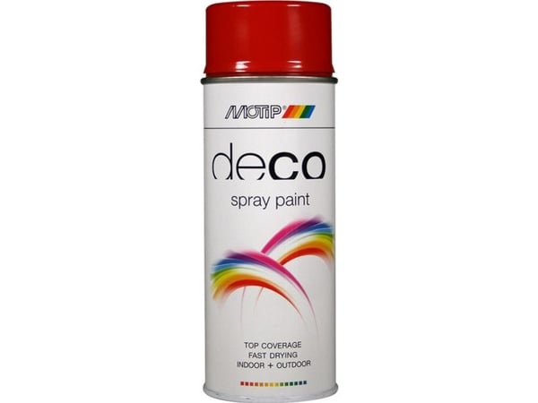 Motip deco Ral 3000 flammerød 400ml.