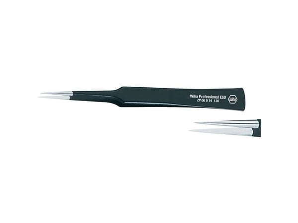 Wiha ZP 06 0 14, Kromnikkelstål, Rustfritt stål, Blå, Metallisk, 22 g, 130 mm, 1 stykker