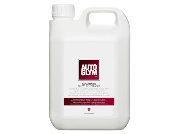 Autoglym Advanced Wheel cleaner 2.5L Hapoton pyöränpuhdistusaine Vanteiden puhdistusaine