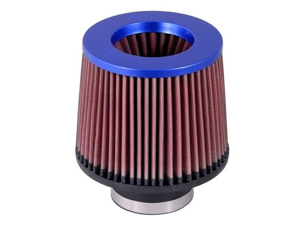 K&N filter metallblå