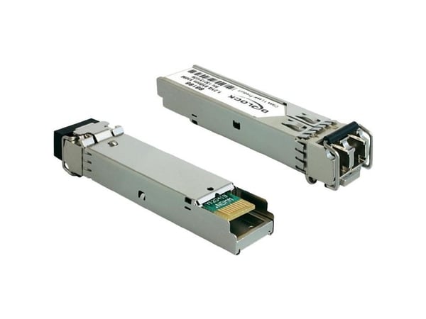 Delock - SFP (mini-GBIC) transceivermodul - 1GbE - 1000Base-SX - LC multimodus - opp til 550 m - 850 nm - for P/N: 66463, 86180, 86203, 89481
