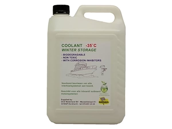 Bardahl Biologisk Kølervæske -35Gr. 5 Ltr.