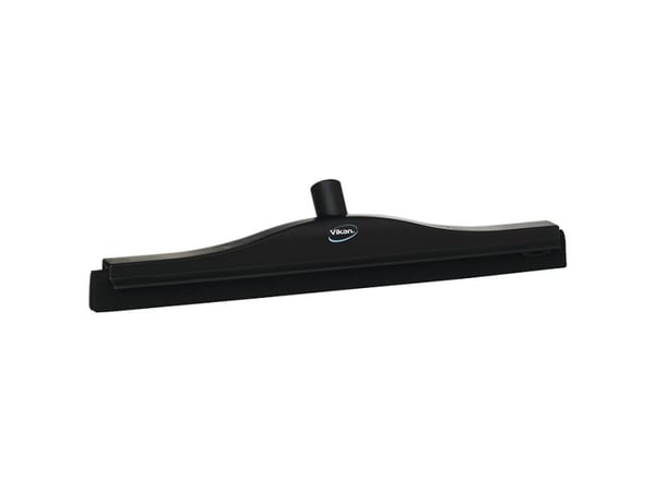 Gulvskraber 40 cm med Gummi Sort til Vand/Olie
