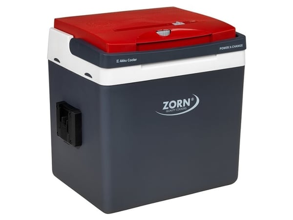 ZORN 26L elektrisk køleboks 12/230V + Akku 18V tilslut